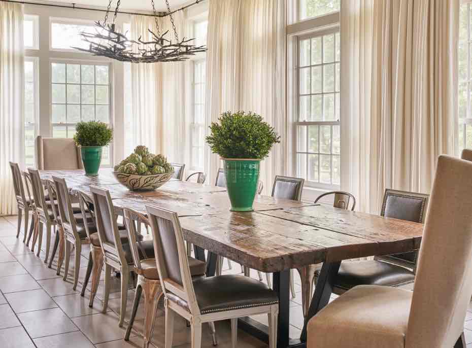 Main House dining room